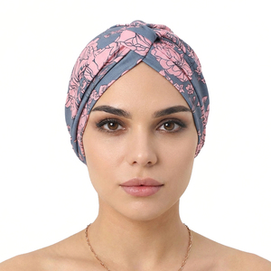 Turban noué bohème <span class=keywords><strong>pour</strong></span> <span class=keywords><strong>femme</strong></span>, foulard, bonnet <span class=keywords><strong>chimio</strong></span> <span class=keywords><strong>pour</strong></span> le cancer, couvre-chef, bonnet <span class=keywords><strong>pour</strong></span> la perte de cheveux, <span class=keywords><strong>pour</strong></span> dormir - Product Image 3