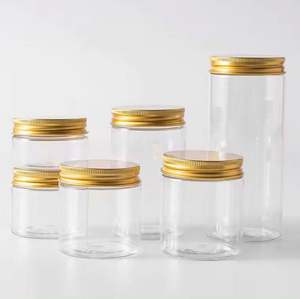 ขายส่งขวดใส PET ปากกว้าง ขนาด 50 กรัม 50 มล. 150 มล. 200 มล. 2 ออนซ์ 4 ออนซ์ 8 ออนซ์ 16 ออนซ์ เกรดเครื่องสำอาง ปลอดสาร BPA สำหรับบรรจุภัณฑ์แบบขวดเกลียว  สำหรับผลิตภัณฑ์ดูแลผิวแบบกำหนดเอง - Product Image 3