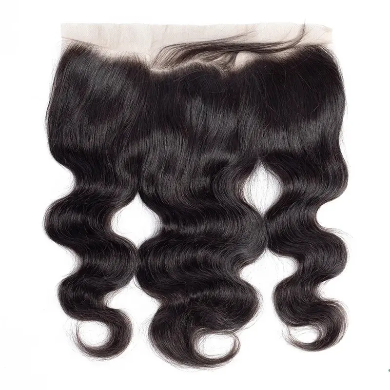 NBL Hair Direct Machine Made 13x4 T Part Lace Frontal Closure Brazilian Human Hair With Closure Free Shipping