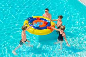 Jeu de lancer d'anneaux gonflables en PVC pour piscine, 140x140cm, jouet flottant pour enfants et adultes - Product Image 6