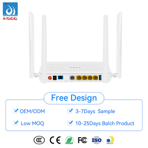 HSGQ-X411AXF ความเร็วสูงโมเด็มอินเทอร์เน็ตแบนด์กิกะบิต4GE ไร้สาย + 1หม้อ AX3000 USB WiFi 6 xpon ONU เข้ากันได้กับ isps - Product Image 1