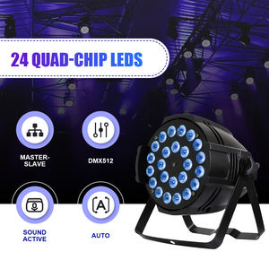 Éclairage de scène Avastron 24x10W RGBW LED Par Light DMX512 Contrôle du son IP20 CRI90 pour mariage, scène, <span class=keywords><strong>club</strong></span>, discothèque, événements - Product Image 4