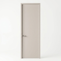 Porte intérieure en bois écologique en mélamine HDF, aspect bois, moderne, anti-rayures, résistante à l'humidité, pour chambre principale de villa