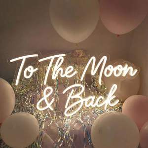 Letrero de Neón Romántico 'El Amor Siempre Será', Letras Personalizadas, Luz Nocturna Luminosa para Propuesta de Matrimonio - Product Image 5