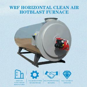 Chaudière à eau chaude mixte à circulation naturelle automatique WRF Horizontal industriel - Product Image 3