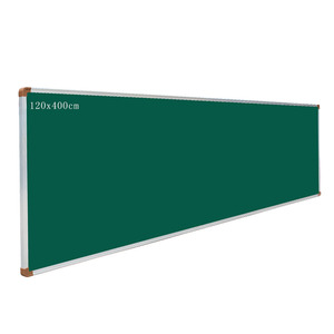 Tableaux Verts Scolaires en Aluminium sur Mesure, Magnétiques, à Fixation Murale avec Crochets pour l'Écriture au <span class=keywords><strong>Craie</strong></span> en Classe - Product Image 1