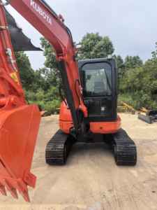 Mini-excavatrice d'occasion U55 5,5 tonnes, pelle sur chenilles d'occasion, d'origine pour Changchai, importée de France, emballage brisé - Product Image 5