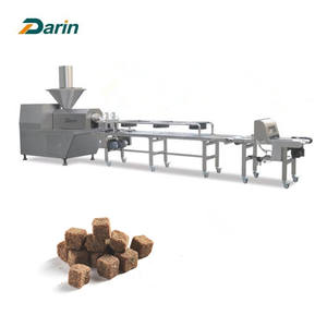 Línea de Producción de Golosinas para Mascotas de Alta Eficiencia, Controlada por PLC Automático, Accionada por Motor, Extrusora en Frío para Huesos Masticables para Perros, 120-150 kg/h - Product Image 6