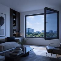 Ventana Solar de Doble Función SOL BIPV de Vidrio CdTe con Inclinación y Giro para Generación de Energía con 40% de VLT