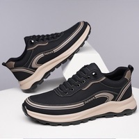 Nouvelles Chaussures de Course et de Marche Sportives en Cuir de Vachette 2026 à Lacets, Amortissantes, avec Semelle Intermédiaire en Caoutchouc Absorbant les Chocs, Légères, Tendance Mode, en Plastique