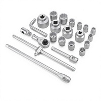 Lot de 3 clés à douille en acier au carbone pour la réparation automobile et l'entretien domestique – Outil robuste pour la maintenance industrielle et domestique