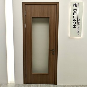 ベルソンWPC WPCドアパネル（ガラス付き）トイレドア WPC浴室ドア 黄山サプライヤー - Product Image 2