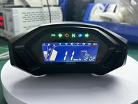 Speedometer sepeda motor digital universal Dasbor moto digital Tachometer sepeda motor untuk honda Cb190r