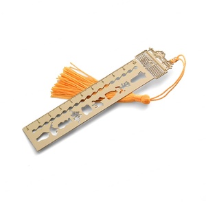 Marcapáginas de Metal Hueco con Logotipo Personalizado, Marcapáginas con Borla para Estudiantes, Amantes de la Lectura, Tienda - Product Image 4