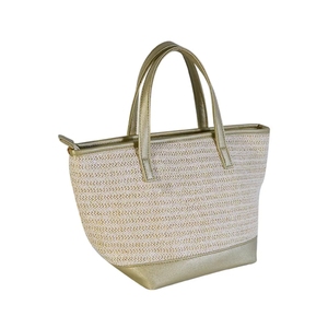 Bolso Tote de Gran Capacidad con Asa de Paja para la Playa, Verano, para Mujer, Moda Casual, Bolsos Cruzados de Hombro - Product Image 2