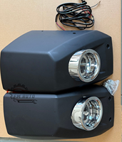 Pare-chocs avant à LED avec feux de brouillard pour FJ Cruiser 2007-2020 Pare-chocs avant modifié Feux de circulation diurne