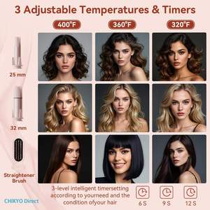 Set de Rizador de Pelo Eléctrico Automático Portátil Giratorio, Kit de Rizador de Pelo, Herramienta de Peinado Doméstica de Plástico, Nuevo - Product Image 3