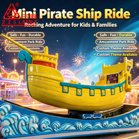 Manèges de parc d'attractions Speeding Pirate Ship et bateau volant fou en fibre de verre durable pour jeux intérieurs et extérieurs
