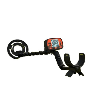 Detector de Metales Profesional con Bobina de Búsqueda de 25 cm, Plástico Negro y Rojo, Uso Industrial, Resistente al Agua, Alta Sensibilidad - Product Image 1