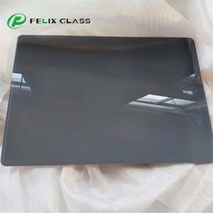 Grey Tempered <b>Glass</b> Industrial Hotel Paint Palettes 12" X 16" Large Waterproof Scratch Resistant Easy to Clean - Product Image 1