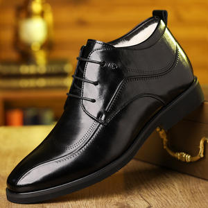 Nuevos zapatos informales de malla para hombre, estilo de negocios sencillo, suaves y transpirables, con cordones, suela antideslizante, calzado formal resistente al desgaste con punta redonda - Product Image 1