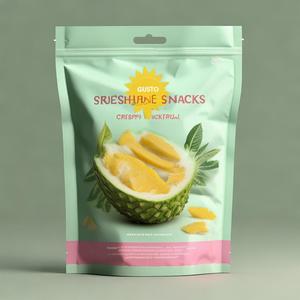 Sachet OEM personnalisé en plastique et aluminium avec fermeture <span class=keywords><strong>à</strong></span> pression, hermétique, qualité alimentaire, pour noix de cajou salées 200g 400g 800g - Product Image 1