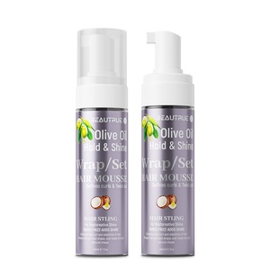 Vente en gros <span class=keywords><strong>Mousse</strong></span> <span class=keywords><strong>pour</strong></span> <span class=keywords><strong>cheveux</strong></span> <span class=keywords><strong>bouclés</strong></span> à l'huile d'olive naturelle à séchage rapide <span class=keywords><strong>pour</strong></span> hommes et femmes <span class=keywords><strong>Mousse</strong></span> coiffante anti-frisottis <span class=keywords><strong>pour</strong></span> tenue de <span class=keywords><strong>cheveux</strong></span> - Product Image 5