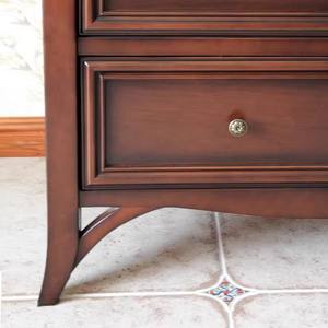 Meuble <span class=keywords><strong>TV</strong></span> de luxe en noyer de style rétro américain, en bois massif, avec rangement mural pour salon, mobilier de maison - Product Image 3