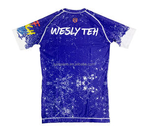 Personalisieren Sie den BJJ Rashguard Ihres Teams – Hochwertiger Großhandel mit Sublimationsdruck für Brazilian Jiu Jitsu - Product Image 2