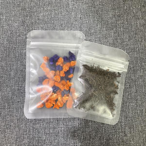 Swimming Clothes Packing Cute T Shirt Custom Logo Reusable High Quality New Garment <b>Bag</b> Frosted Zipper <b>Bag</b> - Product Image 1