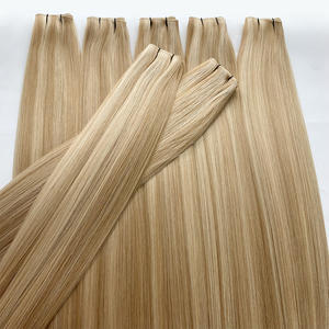 Extensiones de Cabello Humano Natural Liso Chino Remy Profesional para Estilistas - Product Image 2