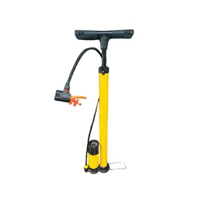 Produttore cinese bicicletta a mano pompa a pavimento/tubo di alta qualità in acciaio bicicletta mini pompa/bicicletta pompa ad aria