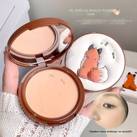Poudre fixante compacte Gege Bea Cloud-Soft légère, éclaircit, affine le teint, longue tenue, fini mat, pour une peau impeccable
