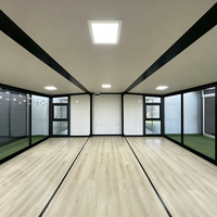 Casa Contenedor Expandible Económica al por Mayor, Vivienda Modular Prefabricada para Alquiler, Resistente al Fuego y al Agua, para Uso en Dormitorios de Trabajadores en Obras