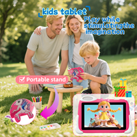 YPORANGECHENG Tablet Android 7 Inci untuk Anak-anak 2GB+32GB Quad Core MTK6735 Tablet Anak Logo OEM Kustom Mini PC