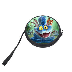 Linda Süper Popüler Çılgın Hayvan Şehri 2 Taşınabilir Mini Cüzdan Saklama Çantası - Product Image 6