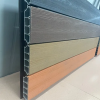 Nouvelles dalles de terrasse antidérapantes faciles à installer, en aluminium, à emboîtement creux, pour la décoration de terrasses et de piscines
