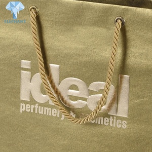 China Color CMYK Printing Recycled Shopping <b>Gift</b> Packaging Paper Bag With Your Own Logo - Product Image 5