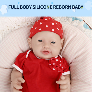 Bambole Realistiche Sorridenti da 20 Pollici (51 cm), Grandi Neonati in Silicone Morbido a Corpo Intero - Product Image 2