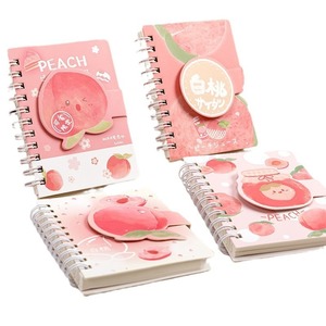 Xách Tay A7 Máy Tính Xách Tay Dễ Thương Phim Hoạt Hình Cuộn Dây Thiết Kế Cho Velcro Khóa Túi Xoắn Ốc Ràng Buộc Giấy Trường Cuộc Sống Trang Nhỏ Văn Phòng Phẩm Su - Product Image 1