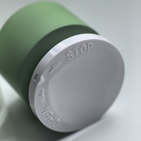 Emballage de luxe vide et unique pour flacon pompe airless de crème cosmétique 15ml 30ml 50ml
