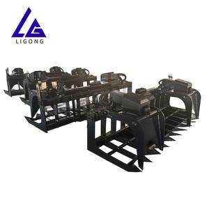 Тяжелая насадка для каменных грейферов, 1-10 тонн, погрузчики для бороходных погрузчиков, идеально подходит для работ по обработке и сносу горных пород - Product Image 5