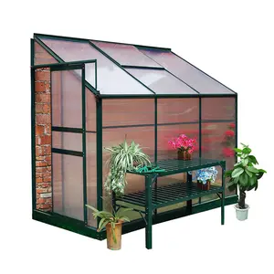 <span class=keywords><strong>Serre</strong></span> de jardin en feuille de <span class=keywords><strong>polycarbonate</strong></span> à revêtement UV de 2.4 mètres carrés - Product Image 1