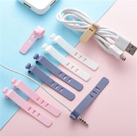 Attache-câble en silicone réutilisable OEM Yitkor avec boucle auto-agrippante pour faisceau de câbles, gestion des fils d'alimentation et écouteurs