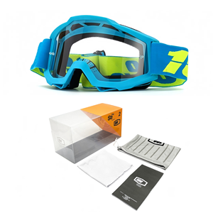 <span class=keywords><strong>Gafas</strong></span> de Motocross Ligeras para Exteriores, <span class=keywords><strong>Gafas</strong></span> de <span class=keywords><strong>Ciclismo</strong></span> Antiempañamiento UV400 para Motocicleta, Bicicleta de Montaña, ATV, con Caja - Product Image 1