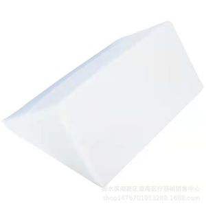 Coussin triangulaire ergonomique en éponge renforcée blanc et bleu pour le soutien du dos, idéal pour le fitness, la santé et le massage – Fournisseur direct usine - Product Image 4