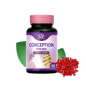 Premium Fertility Aid Women Prenatal Conception Support Capsules Promote Healthy Ovulation Natural Herbal <strong>Supplement</strong> Health <strong>Food</strong> - Product Image 1