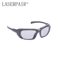 Lunettes de protection laser CE EN207 9000-11000nm OD6+ pour marquage laser, laser CO2 10600nm, laser médical et esthétique
