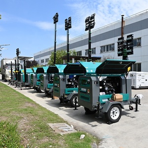 מגדל תאורת לד נייד 10kva 15kva 20kva 25kva 30kva גנרטור דיזל נייד יאנגדונג מגדלור הידראולי עם תו תקן CE - Product Image 6