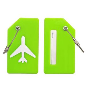 Custom White logo PVC Travel Luggage <b>Tag</b> Fashion <b>ID</b> <b>Tag</b> in a Variety of Colors of Luggage Boarding Pass Travel <b>Tags</b> with - Product Image 1